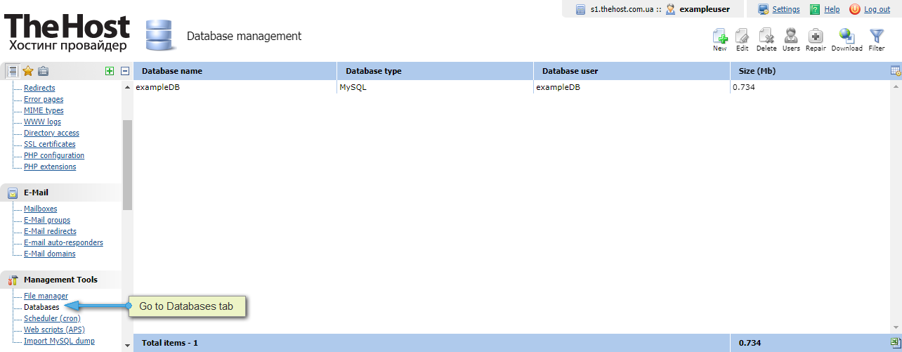 Databases
