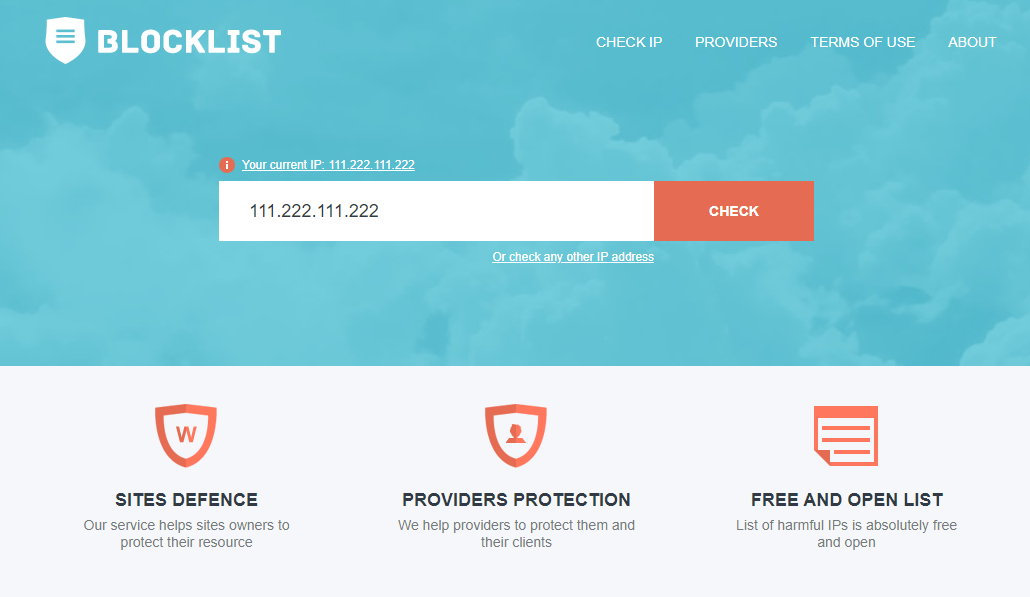 Blocklist, appearance