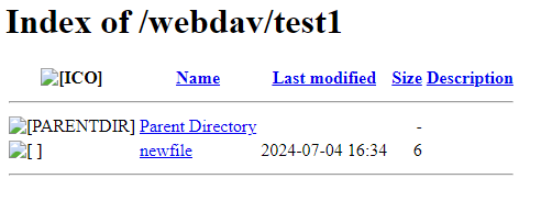 WebDav in browser