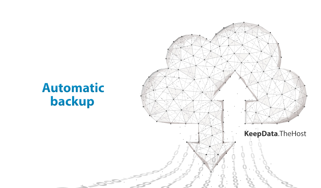 Automatic backup banner