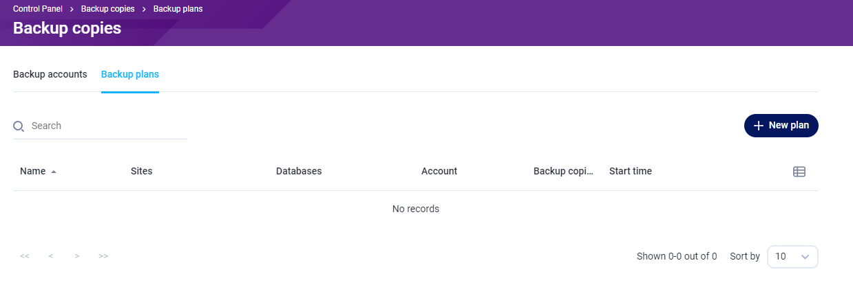 FastPanel Backup 3