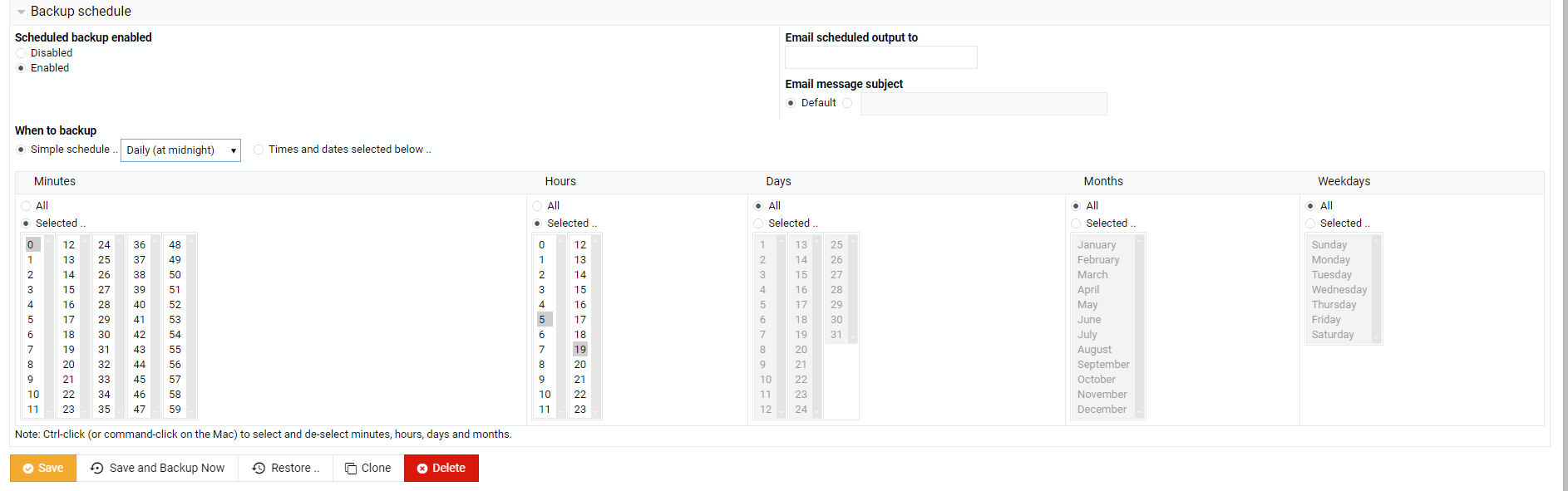 Webmin backup 3