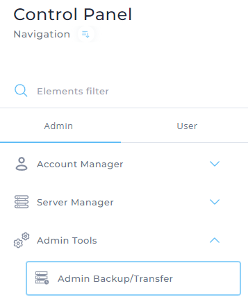 DirectAdmin Backup, 2
