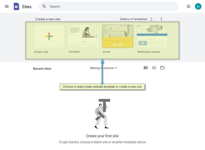 Adding site