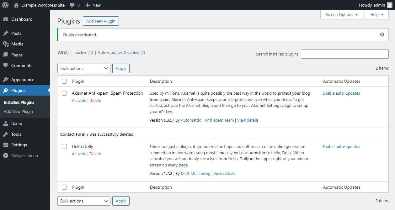 Plugins, add new