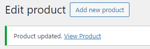 WooCommerce, product link