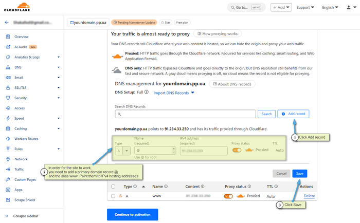 DNS Setup