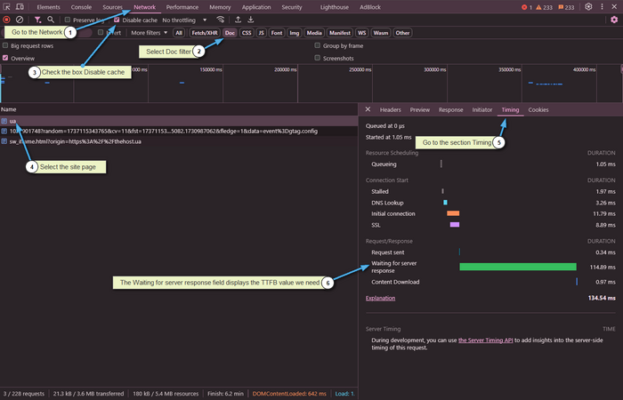 Google dev tools