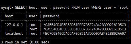 MySQL Password Restore, number of roots