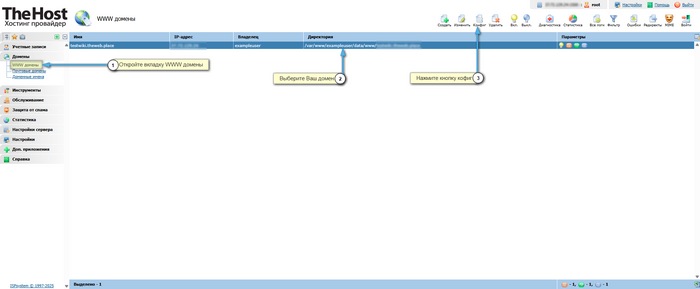 ISPManager4, Конфиг Nginx