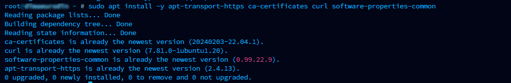 Install the required dependencies