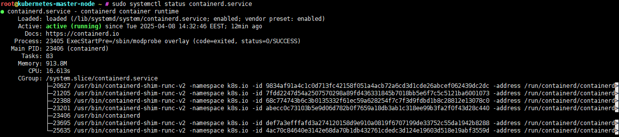 Kubernetes, Docker Containerd