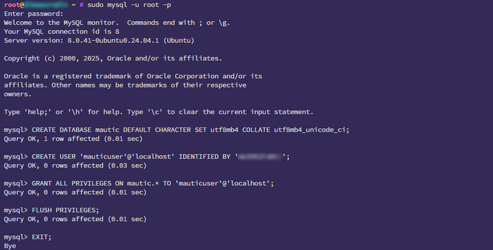 mysql login