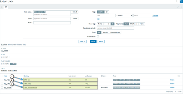 monitoring ping