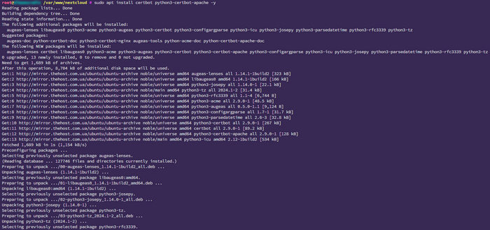 certbotinstall