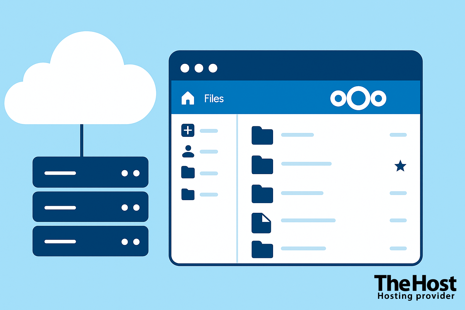 The Host NextCloud Banner