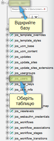 joomla-phpMyAdmin