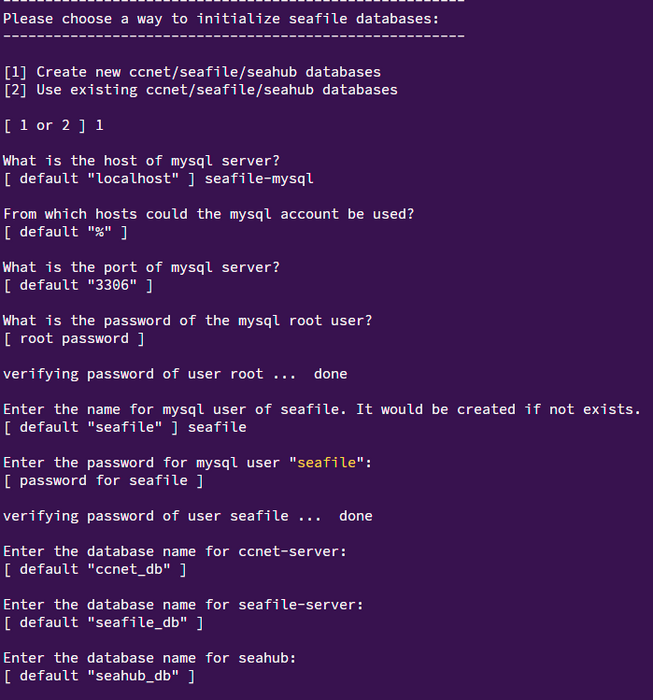 initseafiledatabases