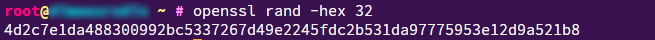 opensslrand-hex