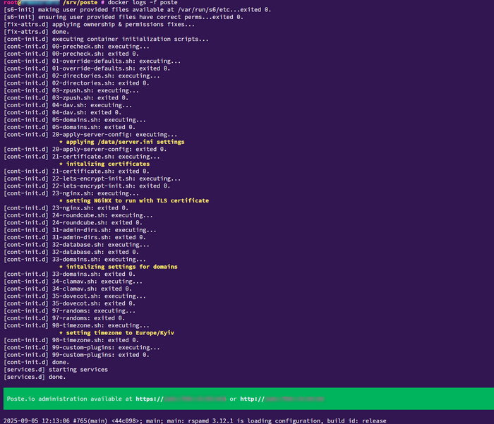 View container logs