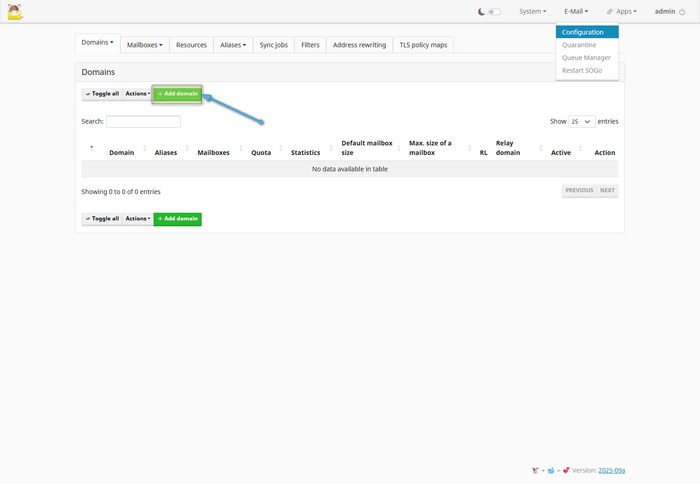 adding domain